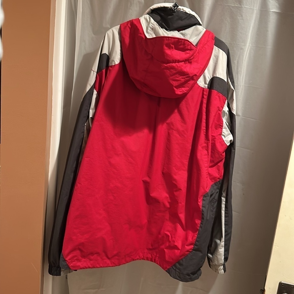 Columbia Men’s Tall XL Red and grey Lightweight jacket - Picture 3 of 5